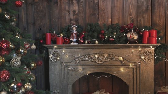 Электрогирлянда комнатная Uniel Нить 5м 50 ламп теплый белый 8 режимов работы