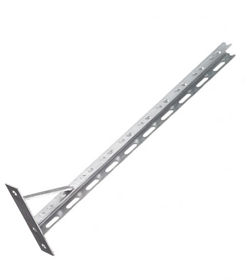 Кронштейн П-образный консольный 600х180 мм левый