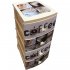 Комод РОССПЛАСТ ДЕКОР 4 ярус Кофе слон.кость В95*Ш38*Г47