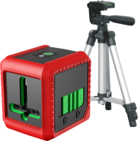 Уровень лазерный Condtrol Smart 2D Green зеленый луч, штатив, 20 м