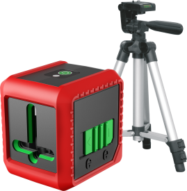 Уровень лазерный Condtrol Smart 2D Green зеленый луч, штатив, 20 м
