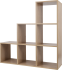 Стеллаж Spaceo KUB 123K 6 секций 104.8x104.9x31.7 см ЛДСП цвет гикори джексон