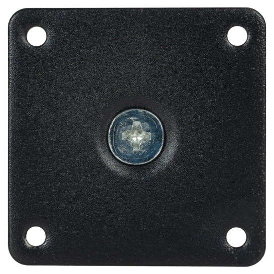 Ножка для мебели круглая ⌀50 мм высота 80 мм хром