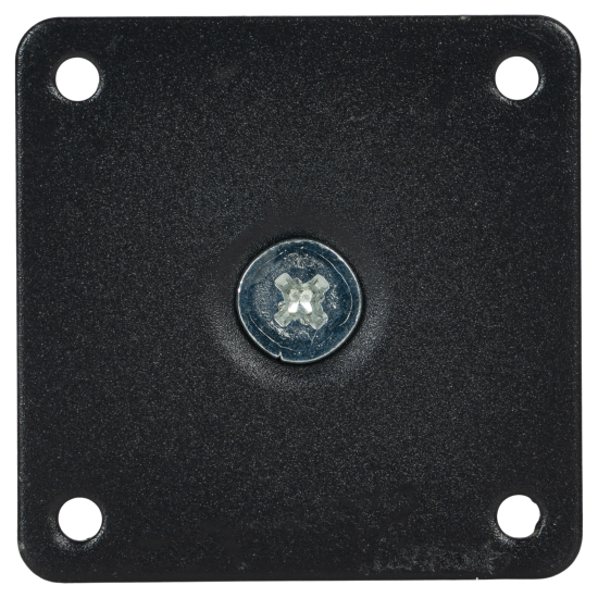 Ножка для мебели круглая 50x150 мм регулируемая сталь цвет хром