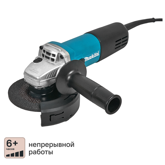 УШМ сетевая Makita 9558HNR, 840 Вт, 125 мм