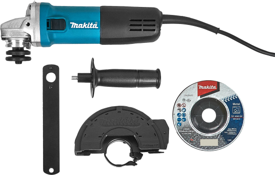 УШМ сетевая Makita 9558HNR, 840 Вт, 125 мм