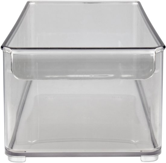 Органайзер Berossi 14.3x10.2x32.9 см 3.7 л полиэтилен без крышки цвет прозрачный