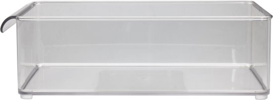 Органайзер Berossi 14.3x10.2x32.9 см 3.7 л полиэтилен без крышки цвет прозрачный