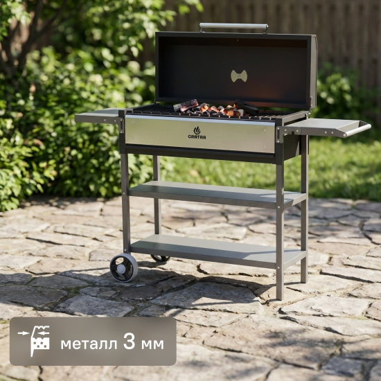 Мангал Gratar Professional P 3001 153x90x52 см сталь