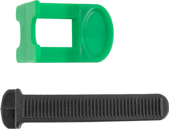 Комплект зажимы и клинья для выравнивания плитки Dexter 1.5 мм 50/50 шт.