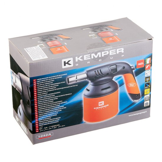 Лампа паяльная газовая Kemper с пьезоподжигом (1040А)