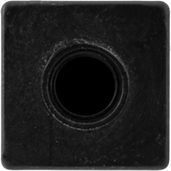 Ножка для мебели квадратная 25x25 мм высота 150 мм белая