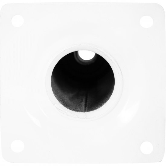 Ножка для мебели круглая ⌀30 мм высота 100 мм белая