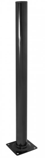 Ножка для мебели круглая ⌀30 мм высота 400 мм черная