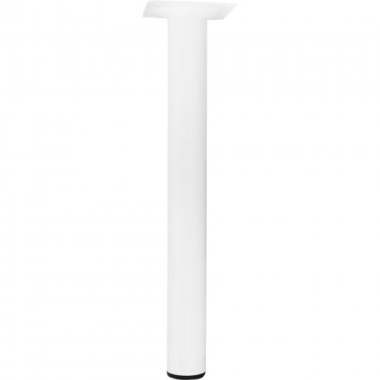 Ножка для мебели круглая ⌀30 мм высота 300 мм белый