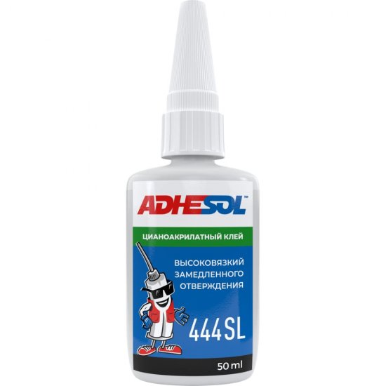 Цианоакрилатный клей ADHESOL 444sl
