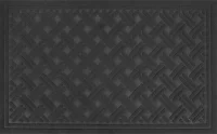 Коврик Inspire Lenzo 50x80 см полиэфир/резина цвет тёмно-серый