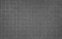 Коврик Inspire Lenzo 50x80 см полиэфир/резина цвет серый