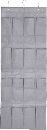 Органайзер для обуви подвесной Spaceo 51x140x15.4 см полиэстер цвет серый