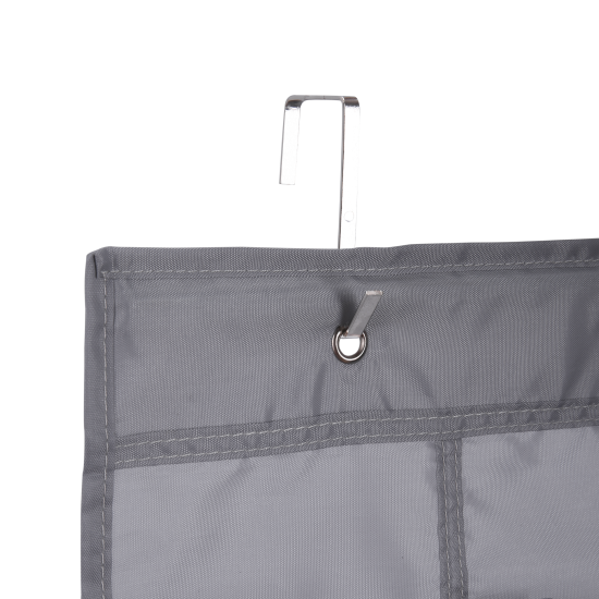Органайзер для обуви подвесной Spaceo 51x140x15.4 см полиэстер цвет серый