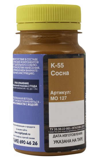 Колер-паста Mighty Oak К-55 цвет сосна 100 мл
