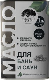 Масло для бани и сауны Mighty Oak цвет прозрачно-медовый 1 л