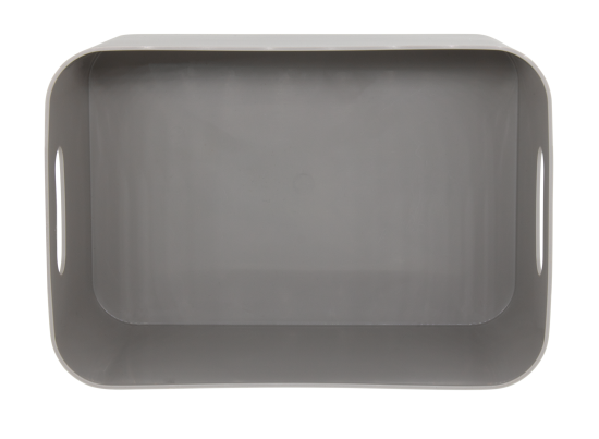 Органайзер для хранения Berossi 16x13x23 см 2.4 л пластик цвет серый