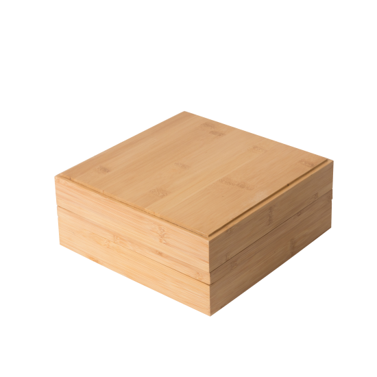 Коробка квадратная Sensea Bamboo 23x10x23 см