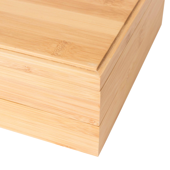 Коробка квадратная Sensea Bamboo 23x10x23 см