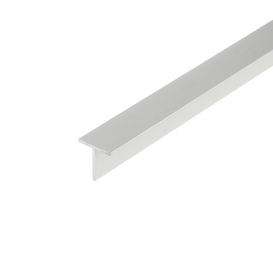 Профиль алюминиевый T-образный 15х15х1,5х1000 мм анодированный