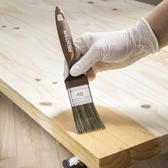 Кисть для лаков и антисептиков Dexter 50 мм