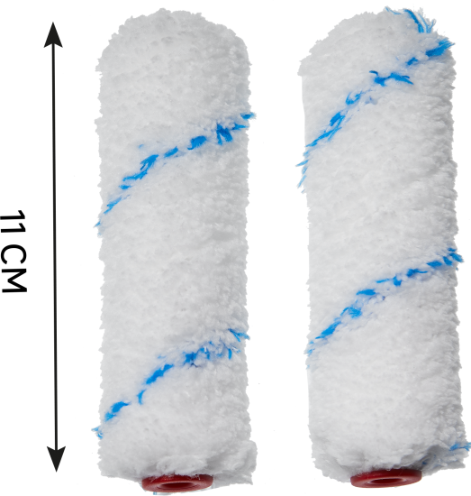 Валик сменный для водных красок Dexter 110 мм 2 шт