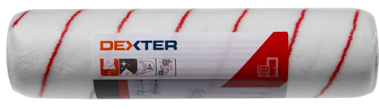 Валик сменный для лака 250 мм Dexter ворс 4 мм полиэстер под бюгель 6 мм