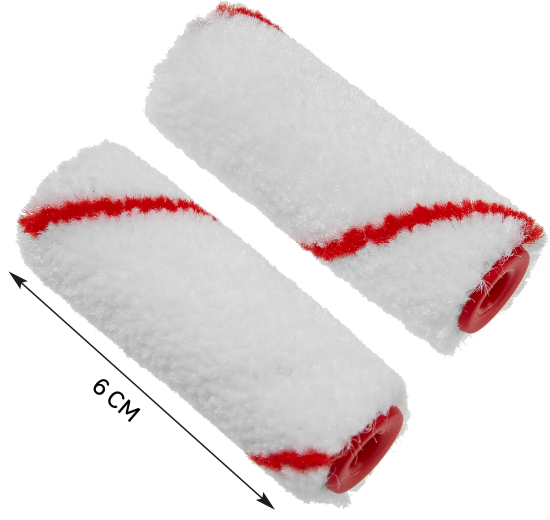 Мини-валик сменный для лака Dexter 60 мм 2 шт