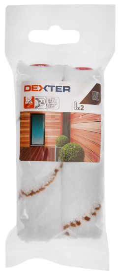 Валик сменный для алкидных красок Dexter 110 мм 2 шт