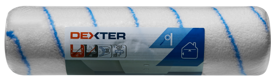 Валик сменный для водных красок Dexter 250 мм