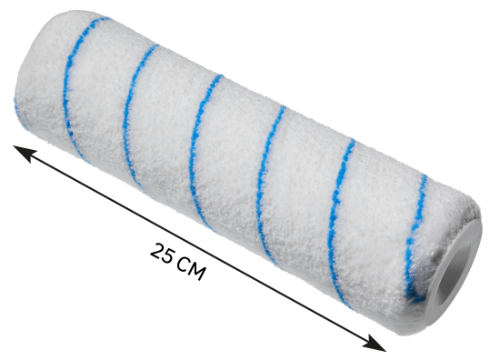 Валик сменный для водных красок Dexter 250 мм