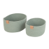 Набор корзин Sensea Magda 20x11.5x27 см цвет зелёный 2 шт.