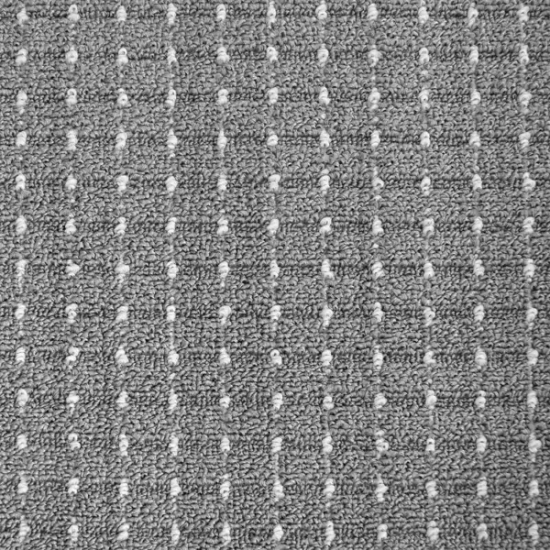 Дорожка ковровая «Пойнт», 1 м, цвет серый