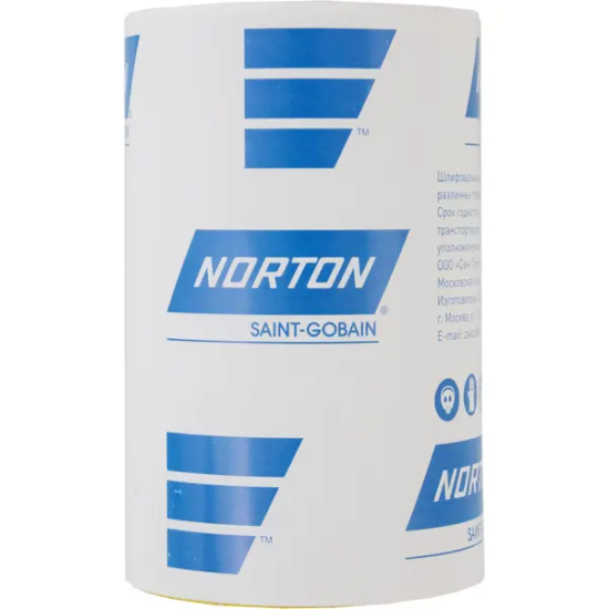 Рулон шлифовальный на бумажной основе Norton P40 5000x115 мм