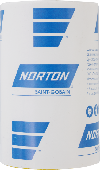 Рулон шлифовальный на бумажной основе Norton P40 5000x115 мм