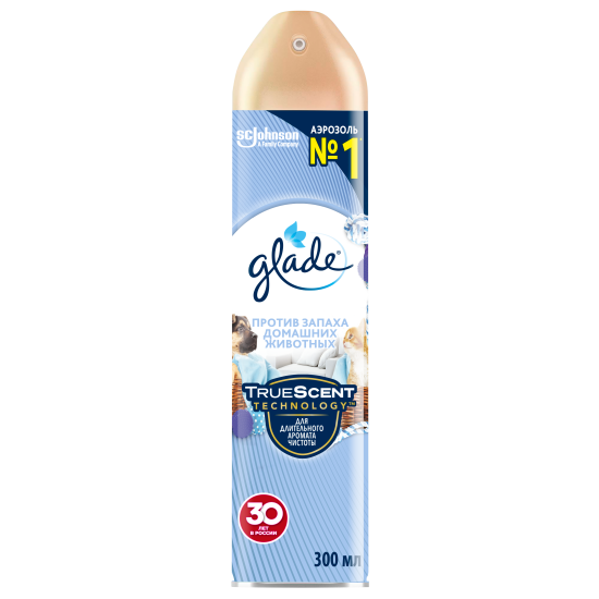 Аэрозоль Glade «Против запаха домашних животных» 300 мл