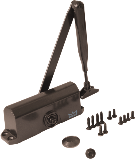 Доводчик дверной Dorma TS-77 EN3 максимальная нагрузка 60 кг алюминий цвет коричневый