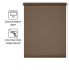 Штора рулонная Inspire Шантунг 40x160 см коричневая