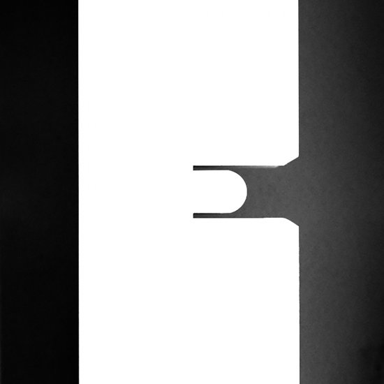 Элемент для потолка грильято 50х50х40х10 мм направляющая 0,6 м серый металлик