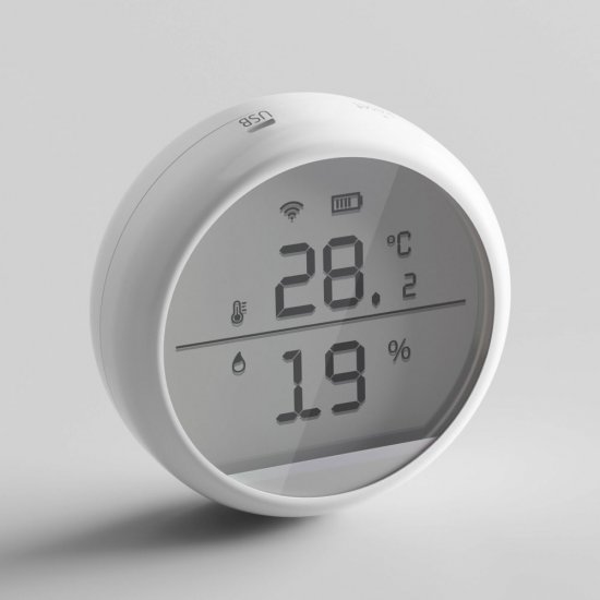 Умный датчик температуры и влажности Elektrostandard a061849