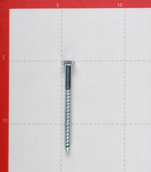 Болт сантехнический 6х70 мм DIN 571 оцинкованный (40 шт.)