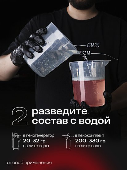 Активная пена Grass Active Foam Red, 5.8 кг