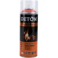 Термостойкая аэрозольная эмаль Deton THERMO