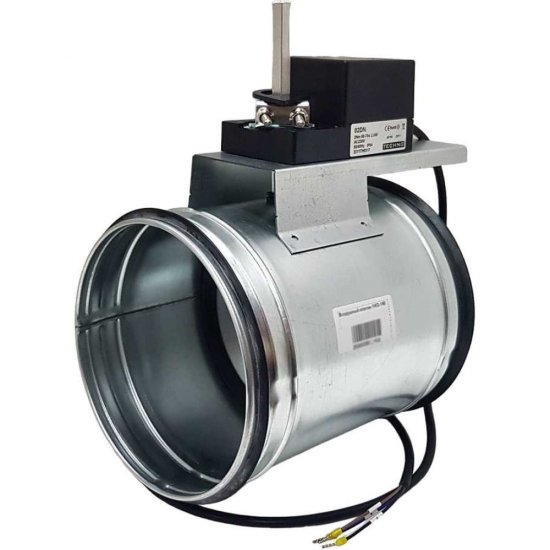 Регулирующая круглая заслонка TECHNO TKD160-02DN